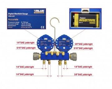 manometru digital value vdg4-s1 conexiuni
